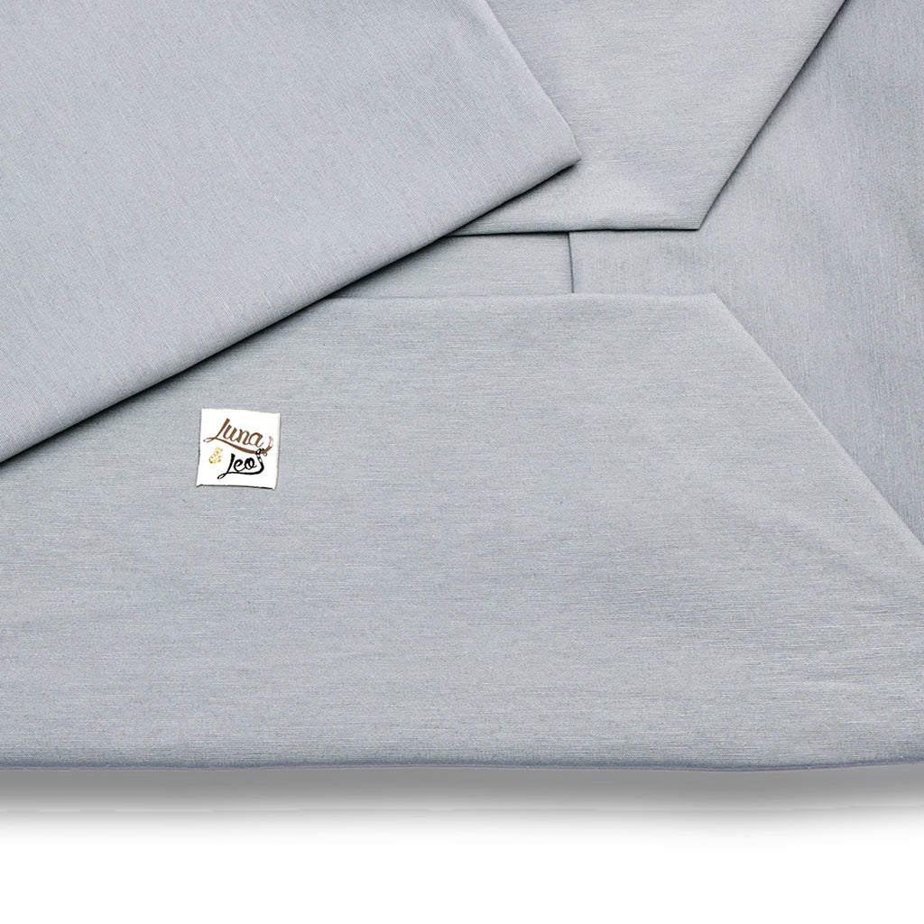 Light gray Siena cotton cover