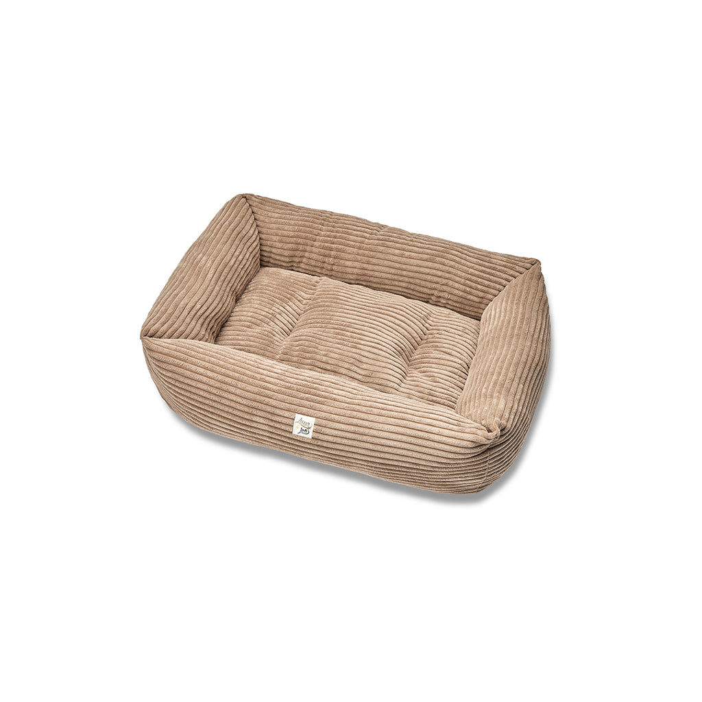 Brown coast velvet sofa