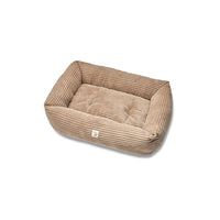 Brown coast velvet sofa