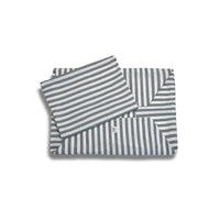 Cover Divanetto Cotone Righe Larghe Verde