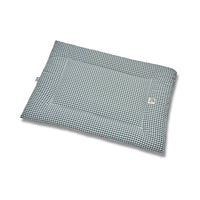 Trapuntina Quadro Cotone Vichy Verde Scuro