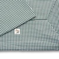 Cover Cotone Vichy Verde Scuro