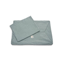 Cover Cotone Vichy Verde Scuro