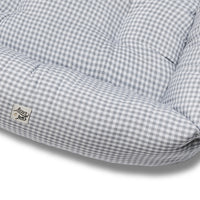 Divanetto Cotone Vichy Grigio Chiaro
