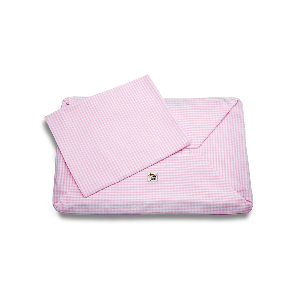 Rosa Vichy Cotton Cover