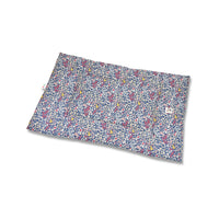 Trapuntina Quadro Cotone Panama Lovely Flower Blu