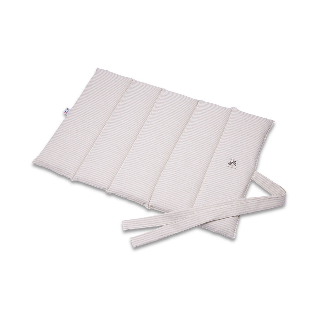 Strait gray cotton rolling quilt