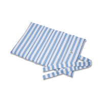 Quiline rolling cotton premium large blue stripes