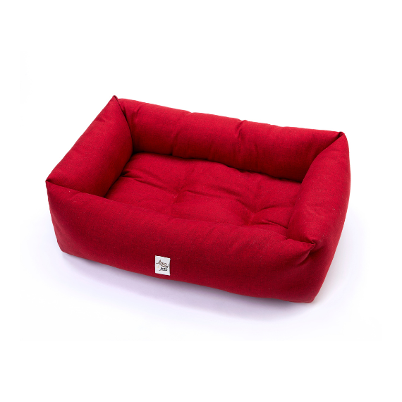 Mattias Bordeaux sofa (soft touch)