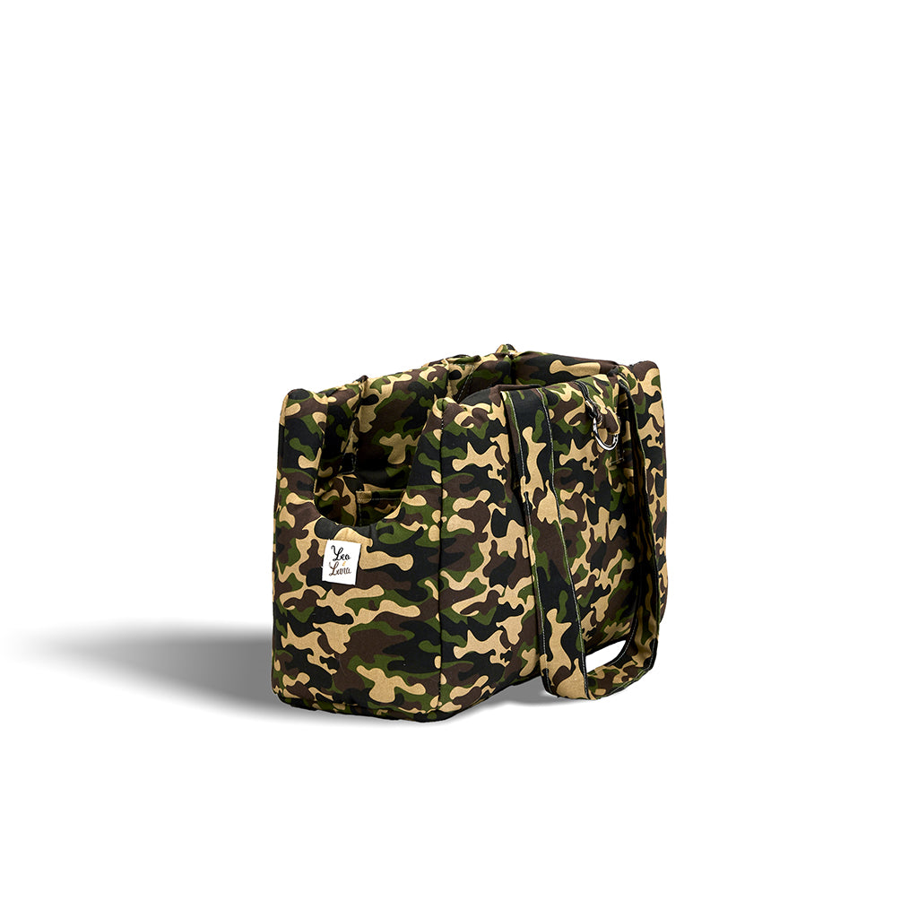 Borsa Cotone Panama Camouflage