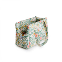 Borsa Cotone Floreale Magnolia Fiorita