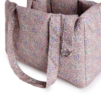 Borsa Cotone Liberty Rosa Peonia
