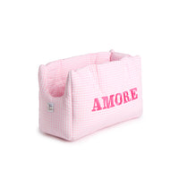 Borsa Amore Cotone Vichy Rosa