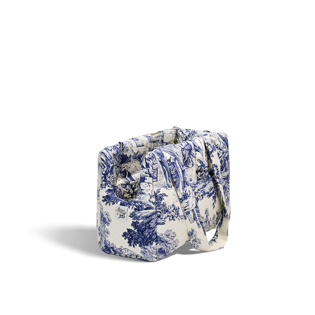 Toile de jouy blue dust bag