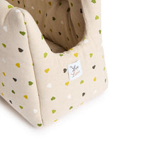 Borsa Cotone Panama Little Love Green