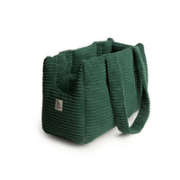 Borsa Velluto a Coste Verde