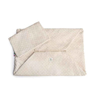 Panama Little Love Heart White Cotton Cover