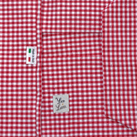 Cover Cotone Vichy Rosso