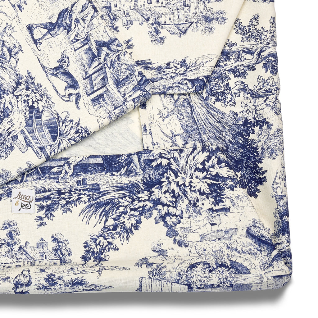 Cover toiles toile de joouy blue dust