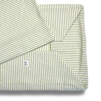 Cover Divanetto Cotone Righe Strette Pistacchio