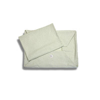 Cover Divanetto Cotone Righe Strette Pistacchio