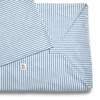 Cover Divanetto Cotone Righe Strette Ottanio