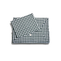 Cover Divanetto Cotone Quadretto Verde