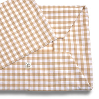 Cover Divanetto Cotone Quadretto Beige