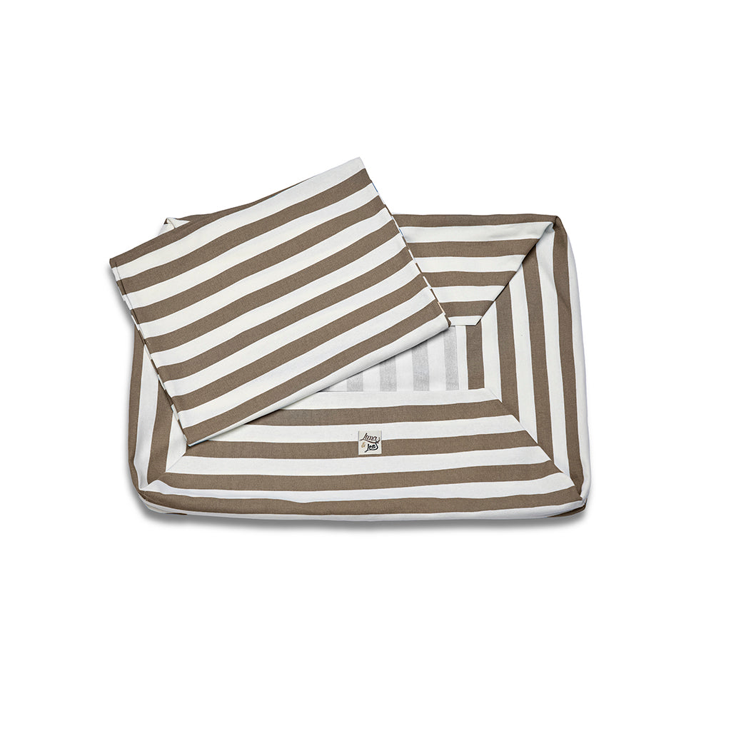 Cover Cotton Sofa Premium Large lines brown