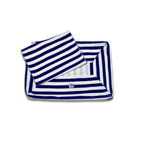 Cover Cotton Sofa Premium Large navy lines