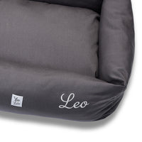 Divanetto in Tessuto Dralon Grigio Elegance