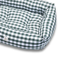 Divanetto Cotone Quadretto Verde