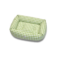 Divanetto Cotone Quadretto Pistacchio