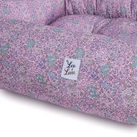 Divanetto Cotone Liberty Violetta Fiorita
