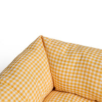 Divanetto Cotone Vichy Giallo