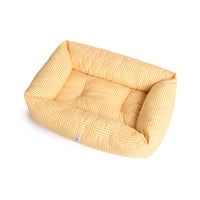 Divanetto Cotone Vichy Giallo