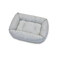 Divanetto Cotone Righe Strette Verde