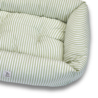 Cotton sofa strings narrow pistachio