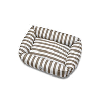 Cotton sofa premium large brown lines