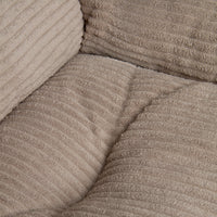 Divanetto Velluto a Coste Beige