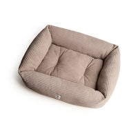 Divanetto Velluto a Coste Beige