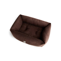 Divanetto Velluto a Coste Cioccolato