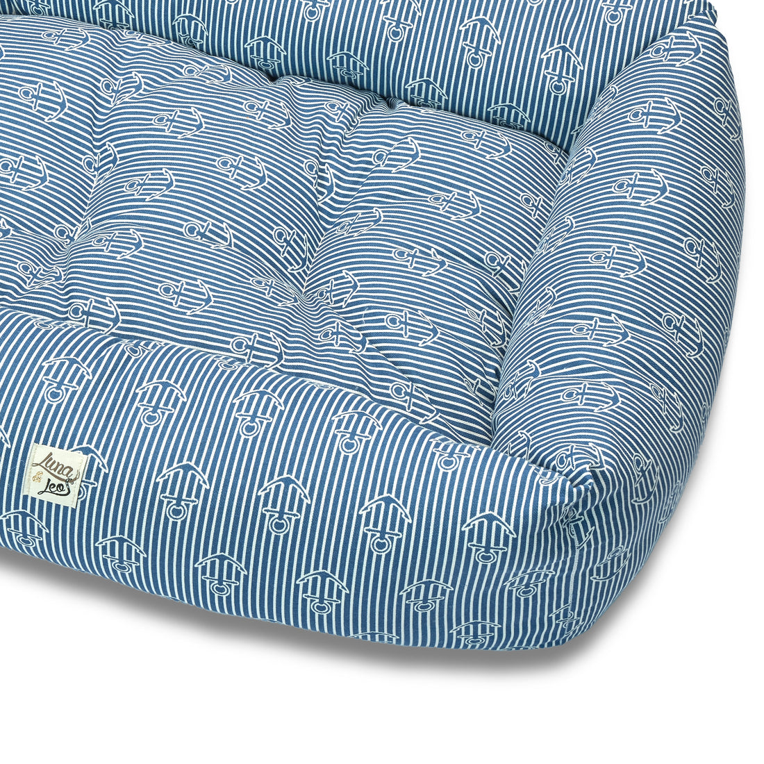 Cotton sofa premium iconic anchor stripe