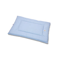 Trapuntina Quadro Cotone Premium Riga Azzurro Denim