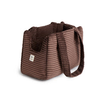 Borsa Velluto a Coste Cioccolato