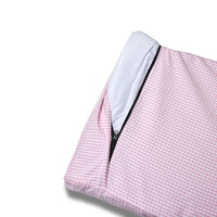 Materassino Sfoderabile Vichy Rosa
