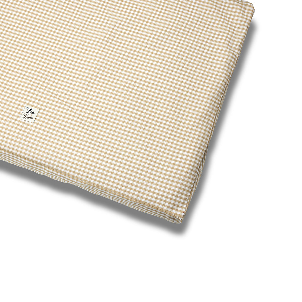 Vichy Beige removable mattress