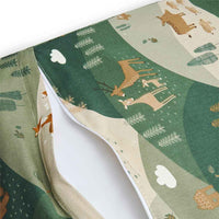 Materassino Sfoderabile Cotone Panama Forest Mountain