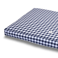 Materassino Sfoderabile Quadretto Navy