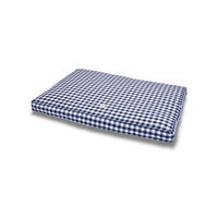 Materassino Sfoderabile Quadretto Navy